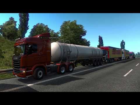 ETS2 1.36 - Scania S650 l Belgium [Brussel] To Slovakia [Bratislava]  Scenic Drive - Dashcam