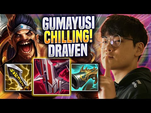 GUMAYUSI CHILLING WITH DRAVEN! - T1 Gumayusi Plays Draven ADC vs Lucian! | Preseason 2023