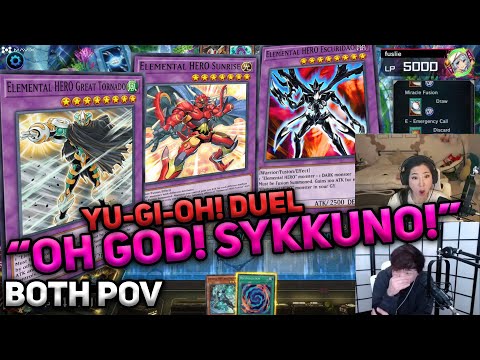 INSANE GOD IQ DUEL—Sykkuno uses all of his brain cells in this Duel!🧠| Yu-Gi-Oh!