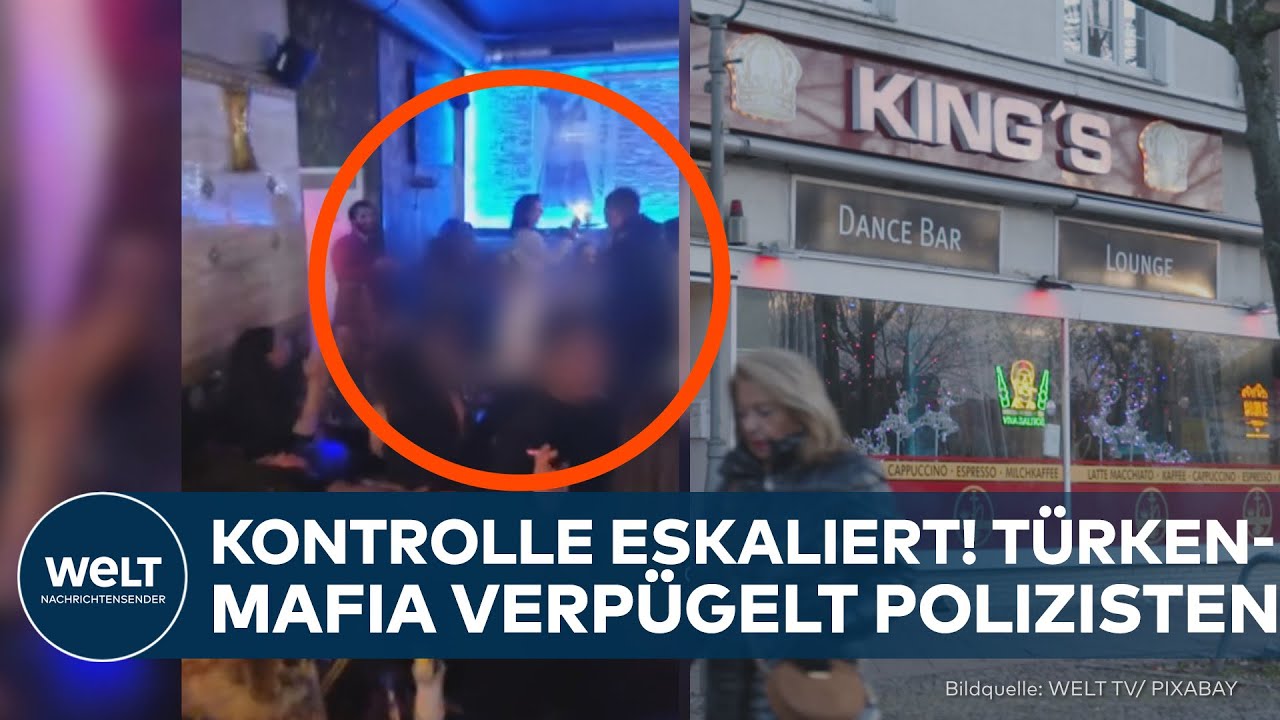 BERLIN: Schusswaffenkontrolle eskaliert – Türkenmafia verprügelt Polizisten