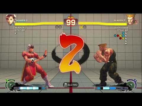TAKAHOKO [Chun] vs ue kazu [Ryu] SSF4 Japanese Online Ranked Matches - TRUE-HD