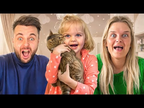 Arabella Got a PET CAT!!