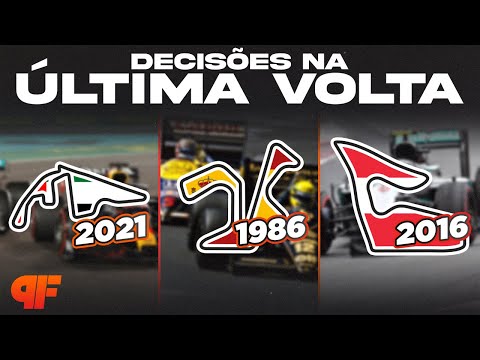 12 CORRIDAS DECIDIDAS NA ÚLTIMA VOLTA NA FÓRMULA 1 - Primeira Fila F1