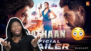 Pathaan Official Trailer REACTION | Shah Rukh Khan | Deepika Padukone | John Abraham | Siddharth