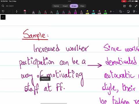 Business (9609) - AS Level - Paper II - March 2023