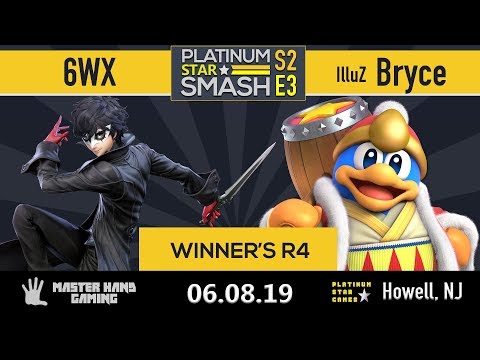 Platinum Star Smash S2:E3 - 6WX (Joker) vs IlluZ | Bryce (King Dedede) - Winner's R4