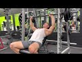 Pattern of Pain Chest and Triceps Workout