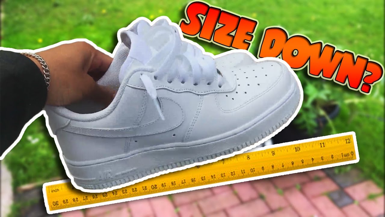 Watch Should YOU Size Down In Air Force 1s now Should YOU Size Down In Air Force 1s