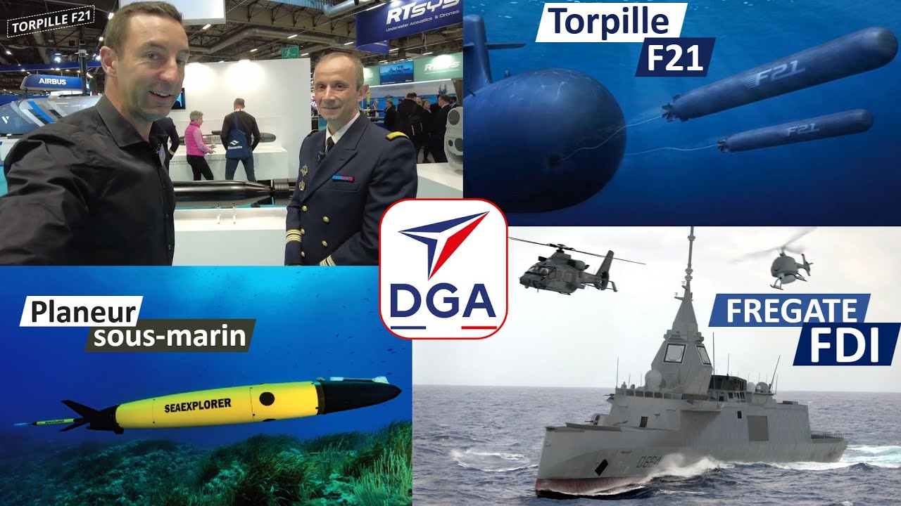 Canon électromagnétique, porte avion du futur, planeur sous-marin: bienvenue à la DGA 🇫🇷