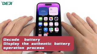 Video de Batería DEJI iPhone 15 AUTOPROGRAMABLE CAPACIDAD EXTENDIDA Premium
