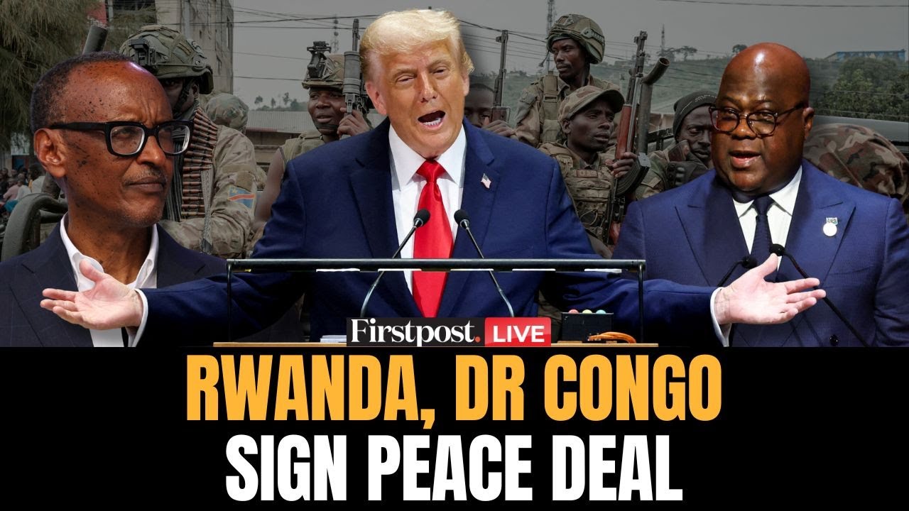 Rwanda-DRC Peace Deal LIVE: Donald Trump Hosts Presidents of Rwanda, DR Congo to Sign Peace Pact