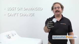 How To GE Dryer Timer Knob WE01X24552