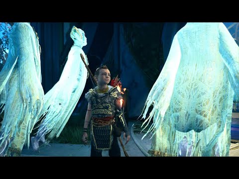 God of War (2018) - The Light Elves Return - PS5 4K 60FPS HDR