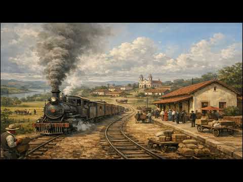 A ferrovia em Santa Rita do Passa Quatro