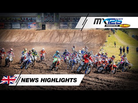News Highlights EMX125 Presented by FMF Racing Race 2 | 2025 MXGP of Great Britain