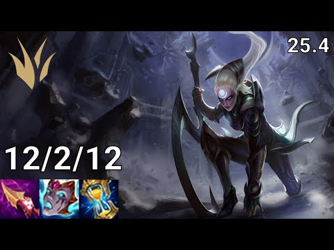 Diana Jungle vs Gwen - EUW diamond | Patch 25.4