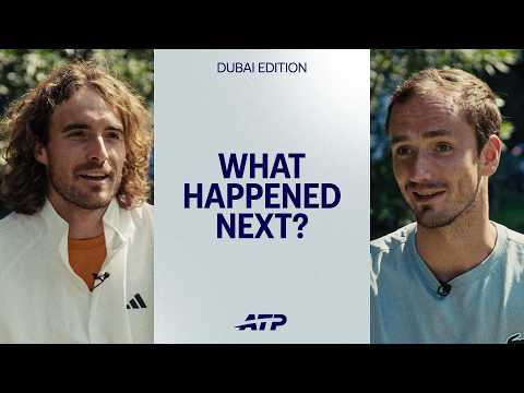 ATP Tennis Stars Play 'What Happened Next?': Dubai Edition 🤩
