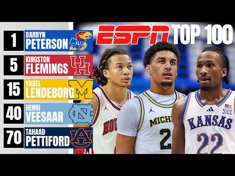 Reacting to ESPN's Top 100 Prospects for the 2026 NBA Draft | 2026 NBA Draft Big Board