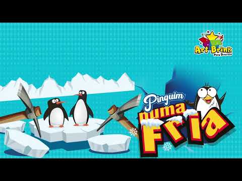 Jogo Pinguim Numa Fria Quebra Gelo Brinquedo para Crianças Art Brink