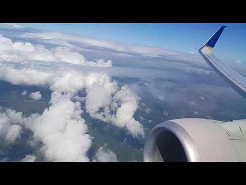 Volando por el mar Caribe