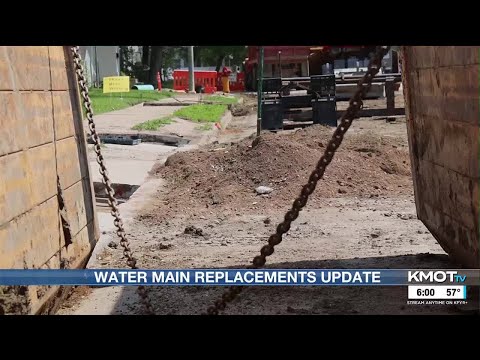 Progress Continues In Minot Water Main Replacement Project