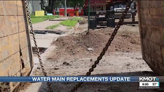 Progress continues in Minot water main replacement project