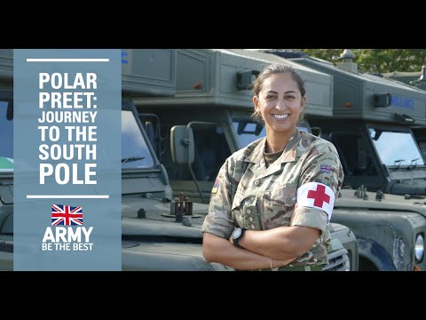 Polar Preet | Trekking to the South Pole | British Army