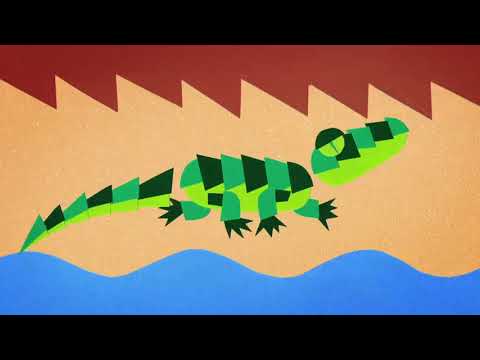 Yacaré Caré  ( L y M: Julio Brum ) Video Clip con animaciones