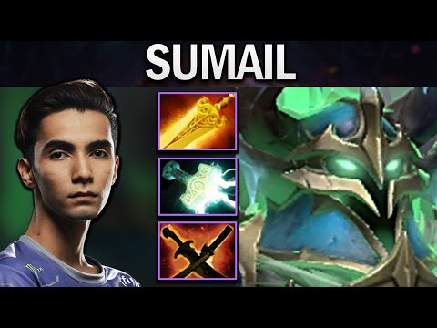 SUMAIL WRAITH KING WITH RADIANCE-MJOLNIR - DOTA 2 7.28 GAMEPLAY