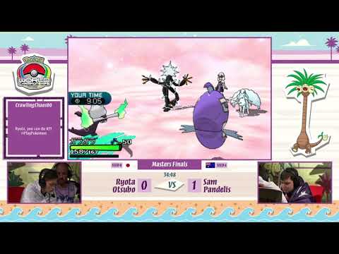 2017 Pokemon World Championships - Ryota Otsubo vs Sam Pandelis - Masters VGC Finals