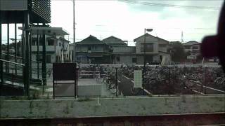 preview picture of video '新八代～熊本　車窓風景 Train window scenery.From Shin-Yatsushiro for Kumamoto.'