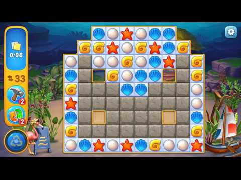 Fishdom level 40 Gameplay (iOS Android)