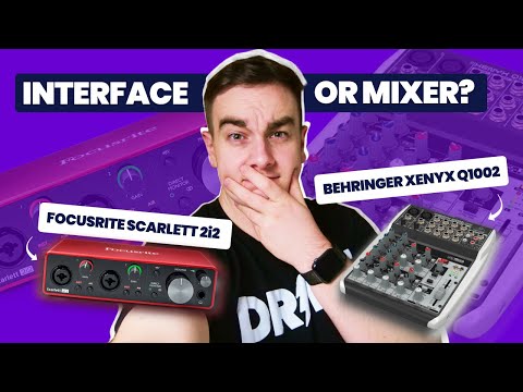 Audio Interface vs Audio Mixer - What Should You Buy?