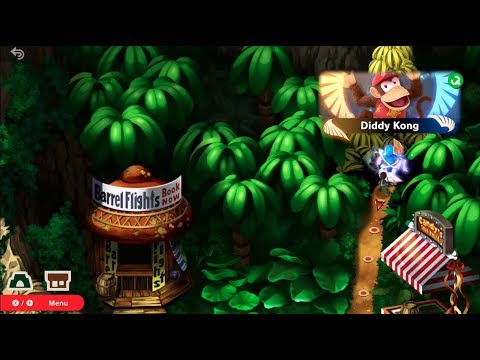 World of Light Captive Fighters: The Light Realm - DK Island - Diddy Kong