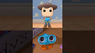 Did Funko get it right? Woody with Lenny #FunkoPop #PopVsScene #monsterinc #funko #disney #toystory