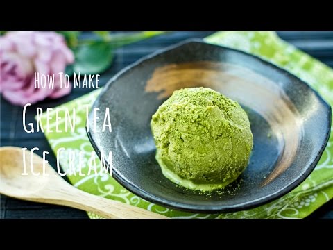 How to Make Green Tea Ice Cream (Recipe) 抹茶アイスクリームの作り方(レシピ)