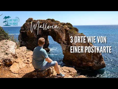 Mallorca • Spanien - 3 Orte wie eine Postkarte - Es Pontas, Cala Santanyi, Cala Figuera |4K Vlog#114