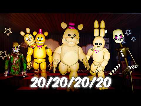 Those Nights at Fredbears - 20/20/20/20 Mode Complete [All ABILITIES/Free Roam]