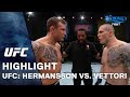 UFC: Hermansson vs. Vettori Highlights