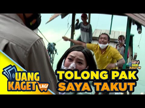 LUCU BANGET! MPOK ALPA TAKUT NAIK PERAHU - UANG KAGET LAGI