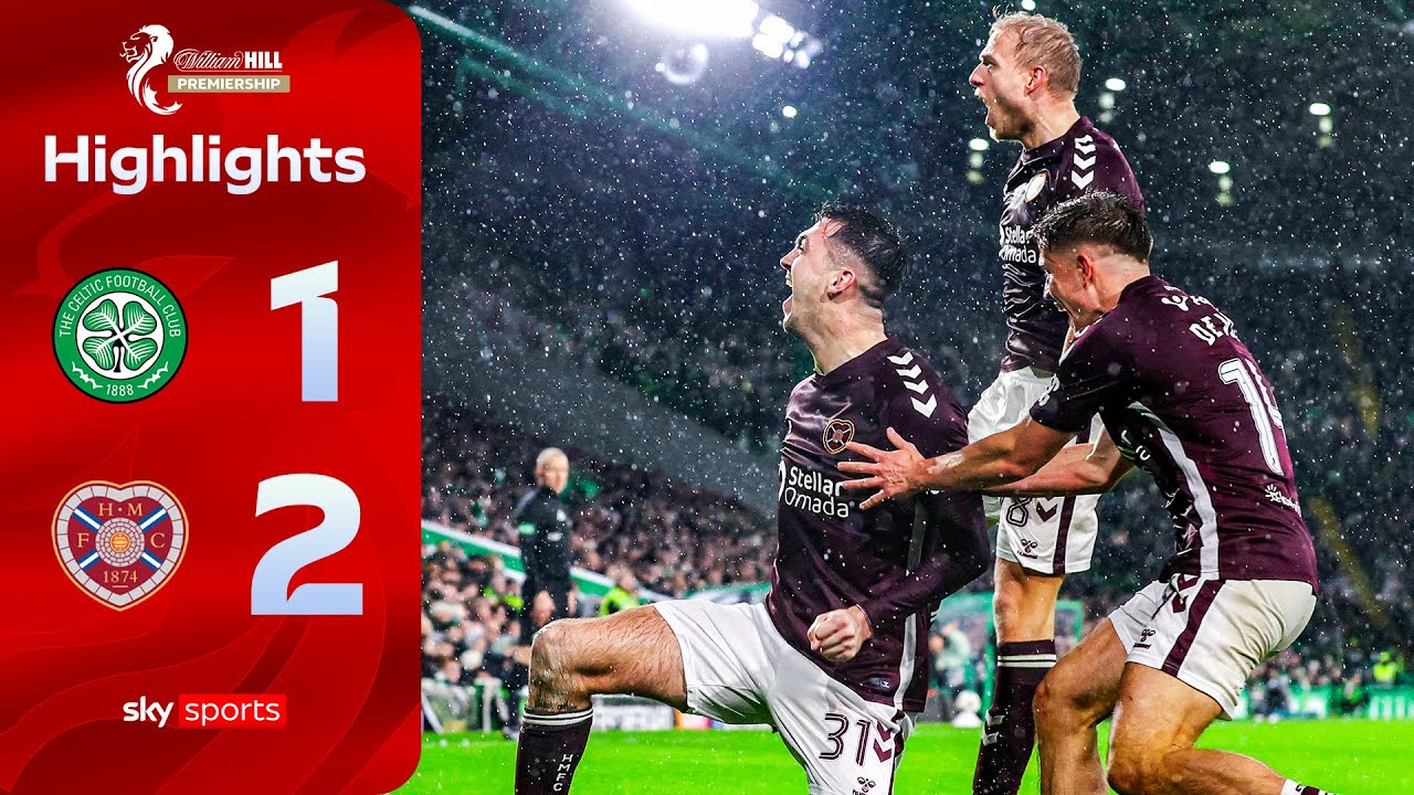 Hearts hand Nancy nightmare debut in charge! | Celtic 1-2 Hearts | Scottish Premiership Highlights