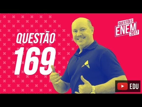 Enem 2017 - Matemática | Questão 169 (Caderno Amarelo)