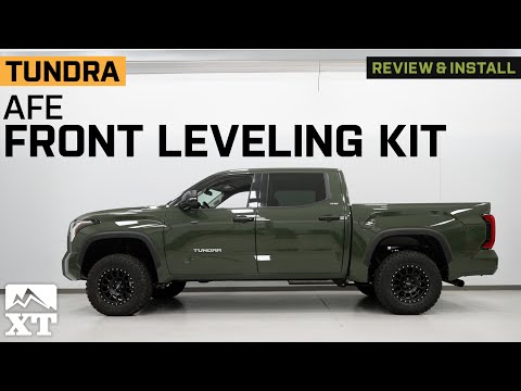 2022-2024 Tundra AFE Control 1.875-Inch Front Leveling Kit Review & Install