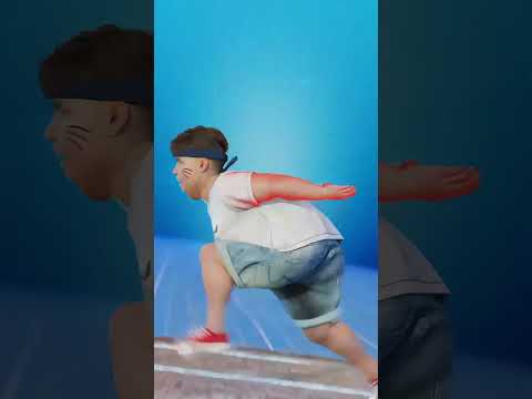 CORRER IGUAL AO NARUTO PODE DAR MUITO ERRADO! #shorts #curiosidades