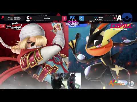 SAU10: Top 16 - Nacho (Sheik) Vs. TCV | Yakko (Lucina, Greninja)