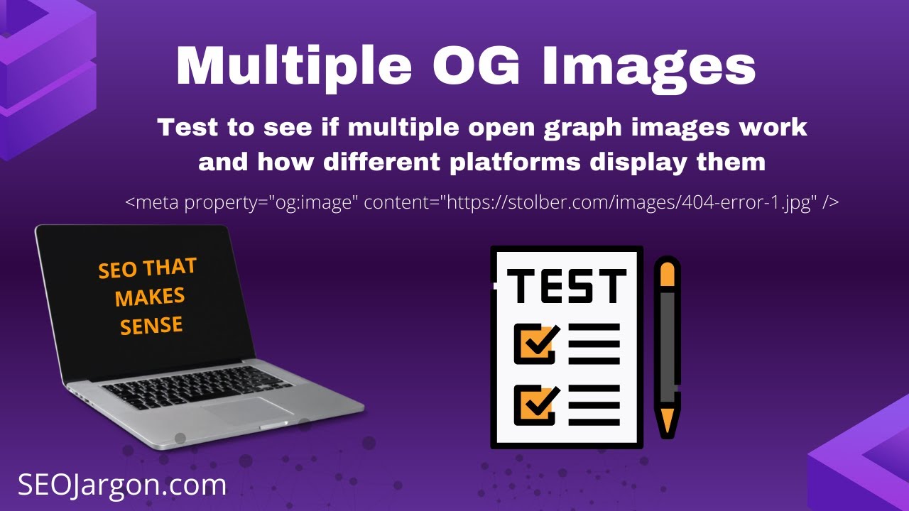 Multiple Open Graph Image Test  - How do different social profiles handle multiple OG image tags?