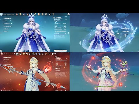 NICOLE GAMEPLAY & TSARITSA THE CRYO ARCHON MAJOR UPDATES! GENSHIN IMPACT