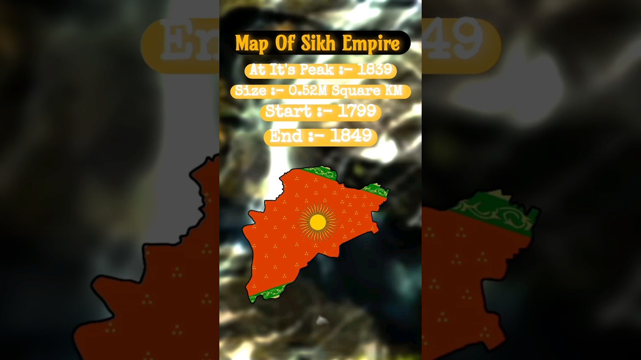 Map Of Sikh Empire #map #short #county #mapper #viral #education #sikh #india #pakistan #sikhempire