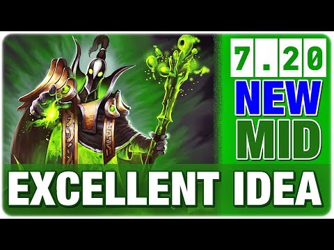 Noone New Meta Only MID Rubick - 7.20 Excellent Idea DOTA 2