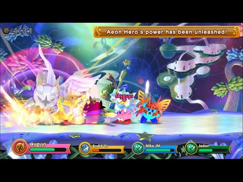 Super Kirby Clash - vs. Aeon Hero (Online Plaza)